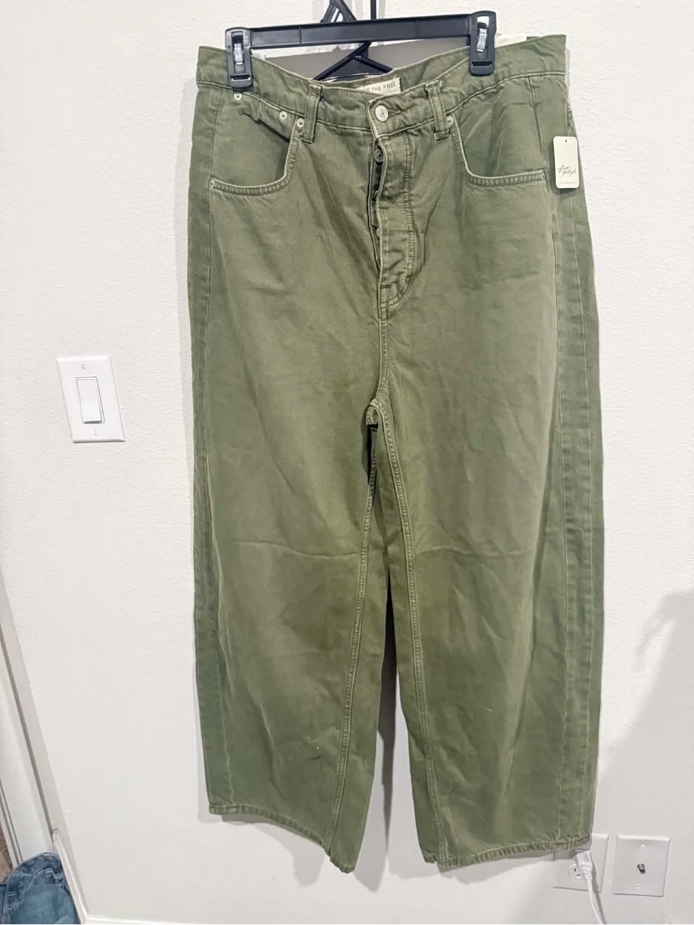 Free People We The Free Truro Baggy Puddle Jeans